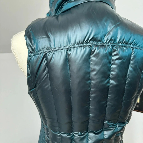 Shimmer Forest Green‎ Down Puffer Jacket from Calvin Klein Performance size XS - Picture 5 of 7